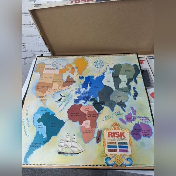 RISK board game, vintage risk 1975 - Picture 2 of 7